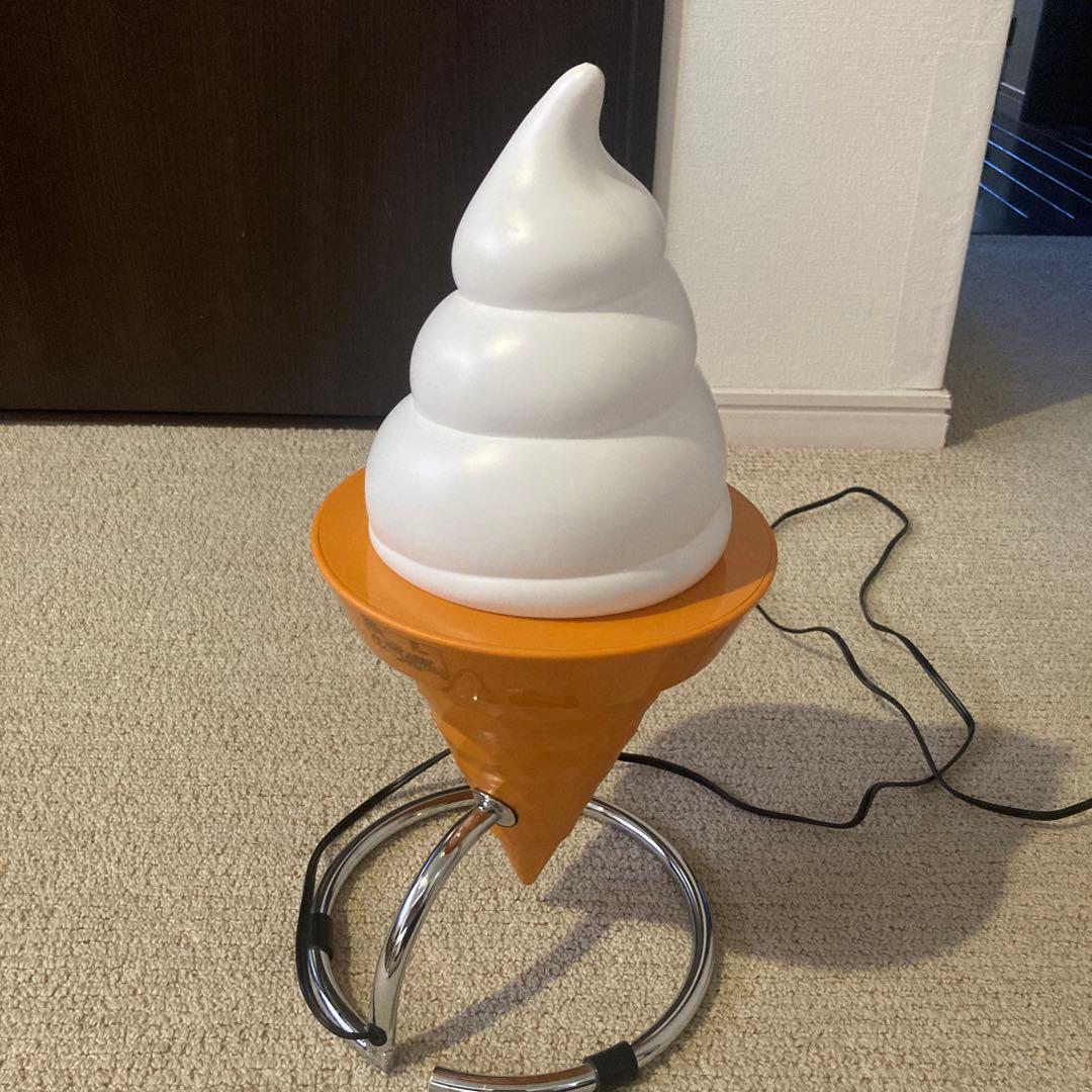 NISSEI ソフトクリーム　電飾　イルミネーション ミニソフト　スタンド