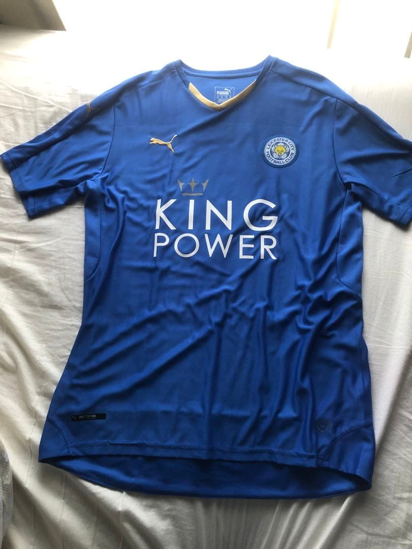 【入手困難】未使用 レスターシティ ユニフォーム 15/16優勝 ヴァーディ