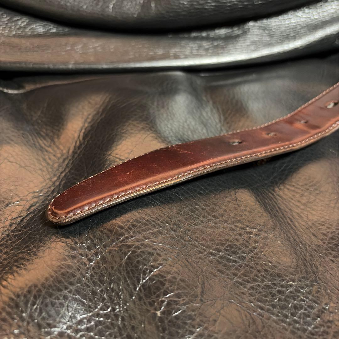 【値下げ】セパージュ ベルト　ホーウィンシェルコードバン　ダークブラウン