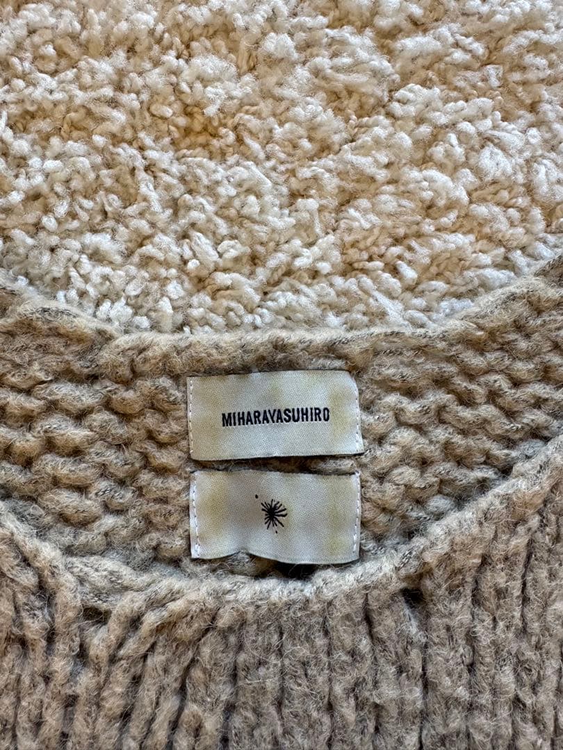 MIHARA YASUHIRO ダメージニット