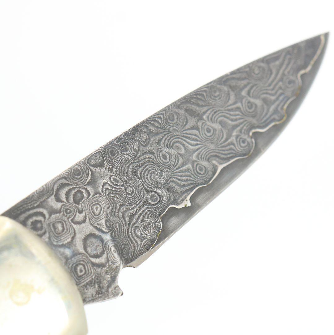 日本橋 木屋 KIYA ダマスカス フォールディングナイフ1985　V957