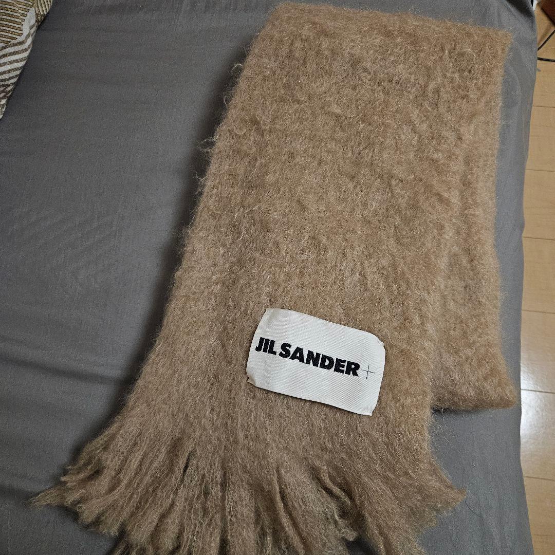 JIL SANDER　マフラー ストール ブラウン系