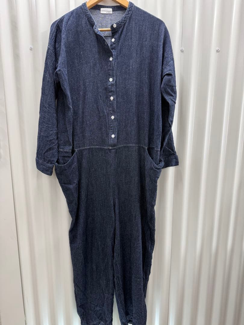 デニム オーバーサイズ サロペット