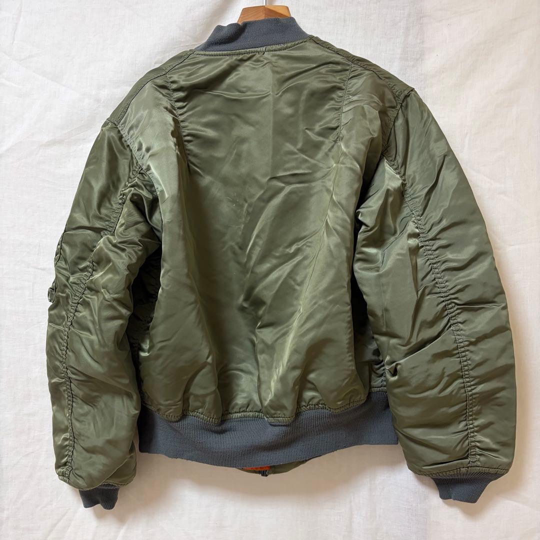 【90’s アメリカ製】ALPHA INDUSTRIES MA-1 L