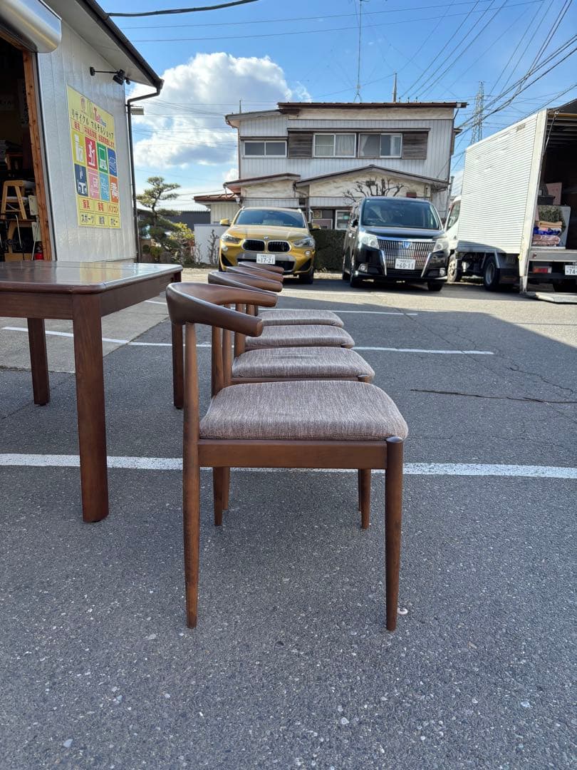 伸長式ダイニング5点セット ダイニングテーブル・チェア4脚