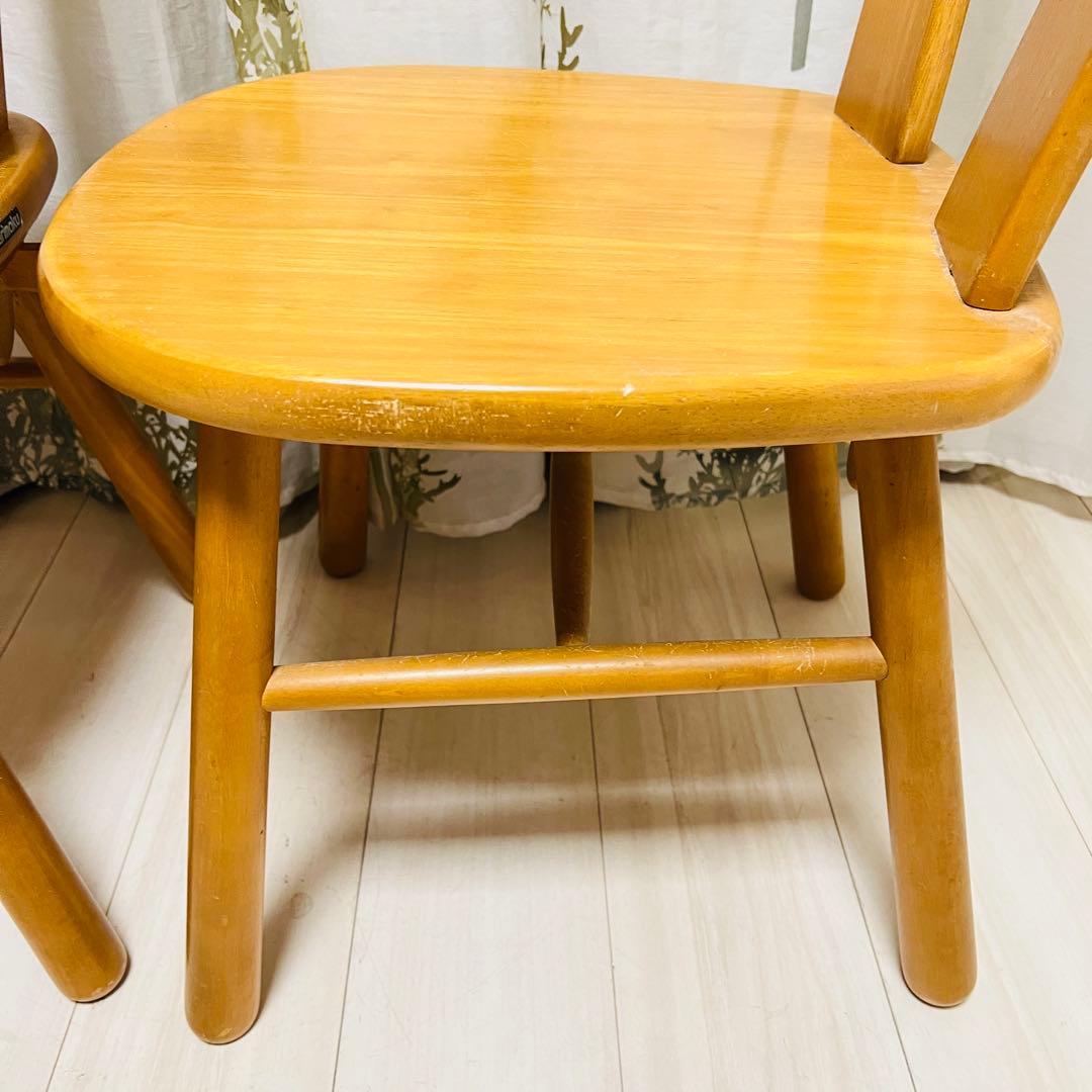 【廃盤品】カリモク ルスティック ダイニングチェア2脚