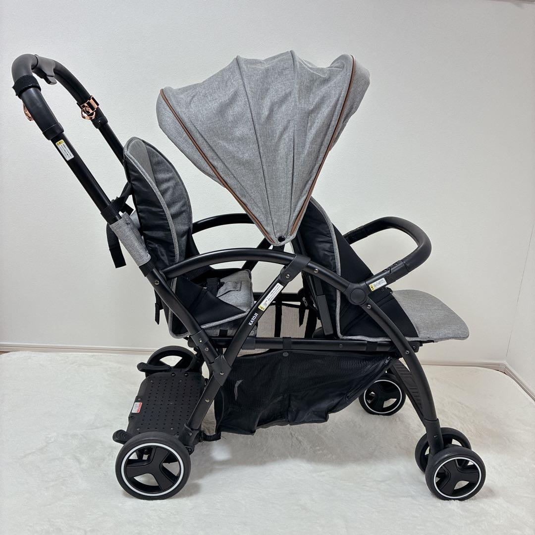 極美品✨️KATOJI カトージ 2人乗りベビーカー 2-Seater next