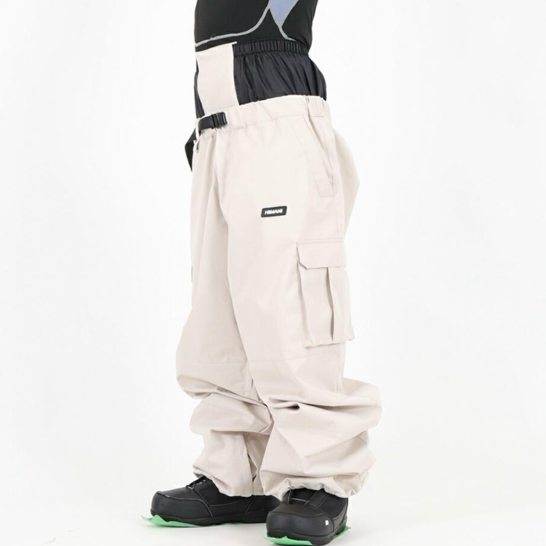 ハイマスマニア　カーゴパンツ　ベージュ　Sサイズ