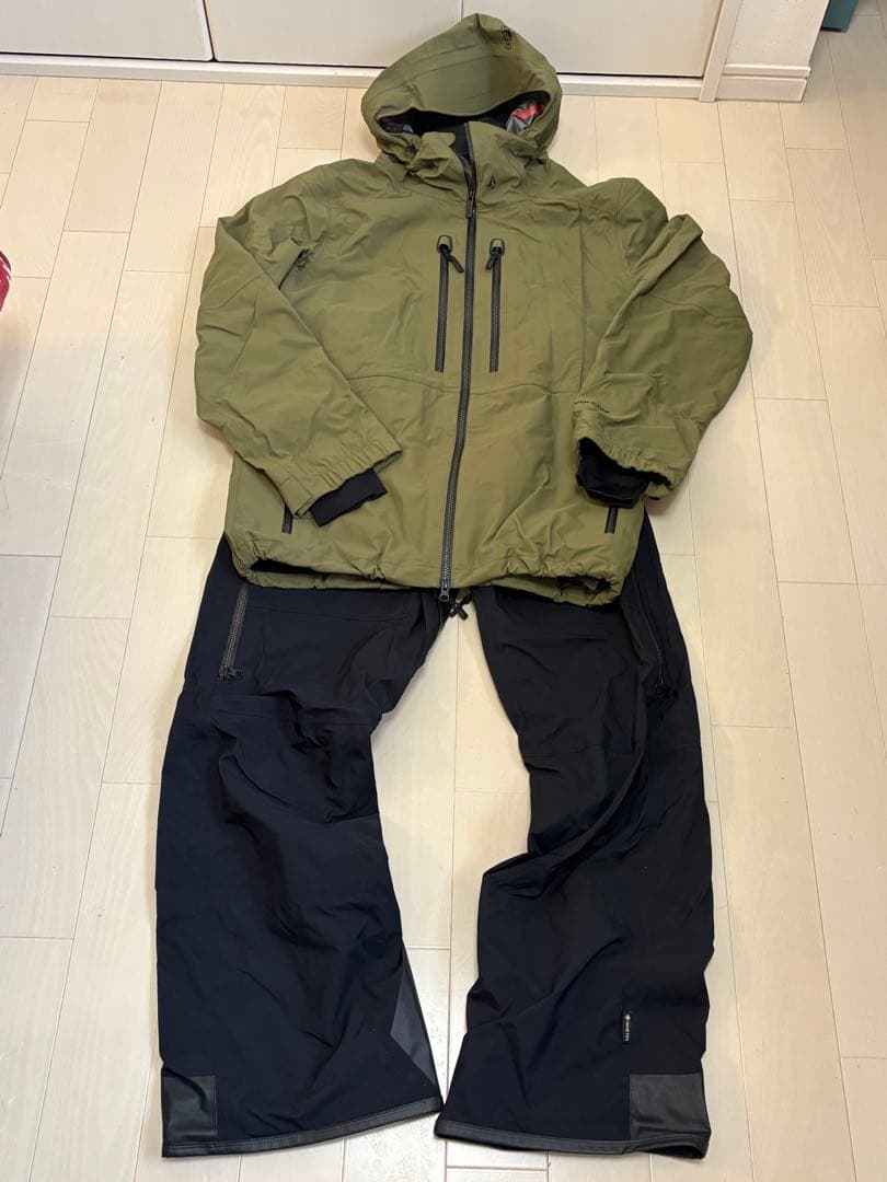 VOLCOM GUIDE ゴアテックス上下M GPT スノーボードウェア