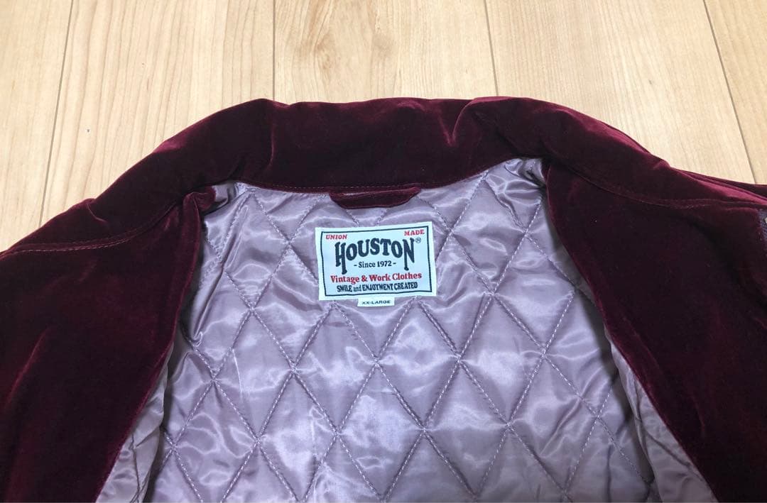 リュウ　美品！HOUSTON 別珍ベトナムジャケット／スーベニアジャケット