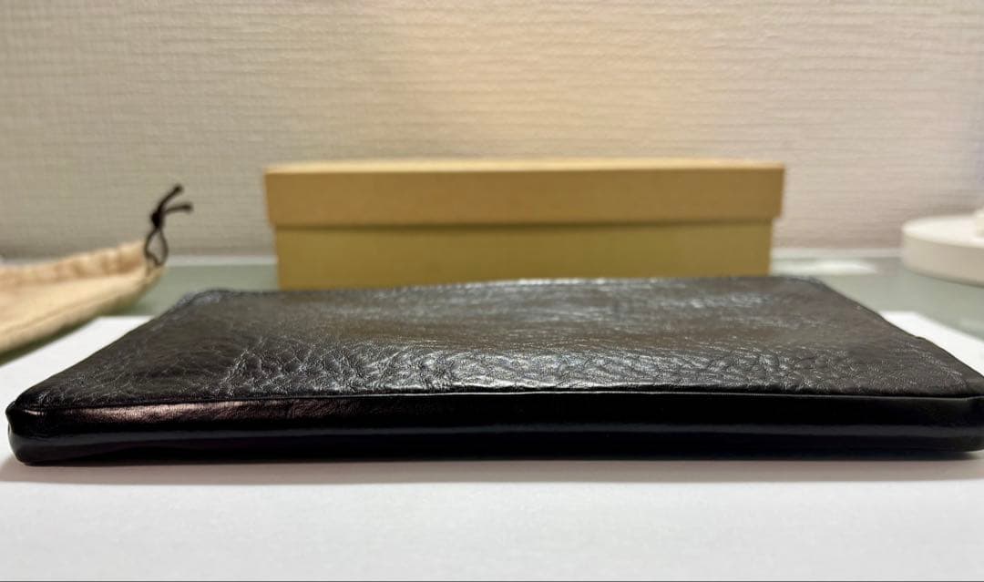【GANZO】 ガンゾ ミネルバナチュラル　ファスナー長財布