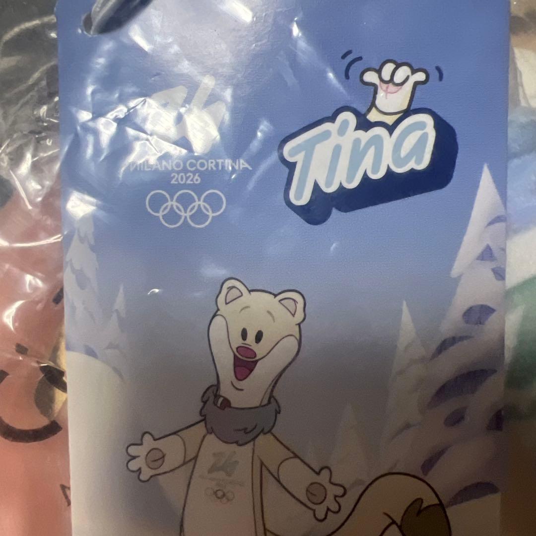 Tina ぬいぐるみ ミラノ・コルティナ2026オリンピック