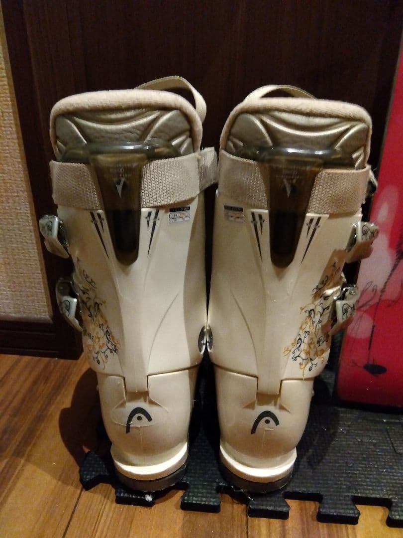 高級【ハイエンド】HEAD レディース用 スキーセット メンテ・WAX済み✔