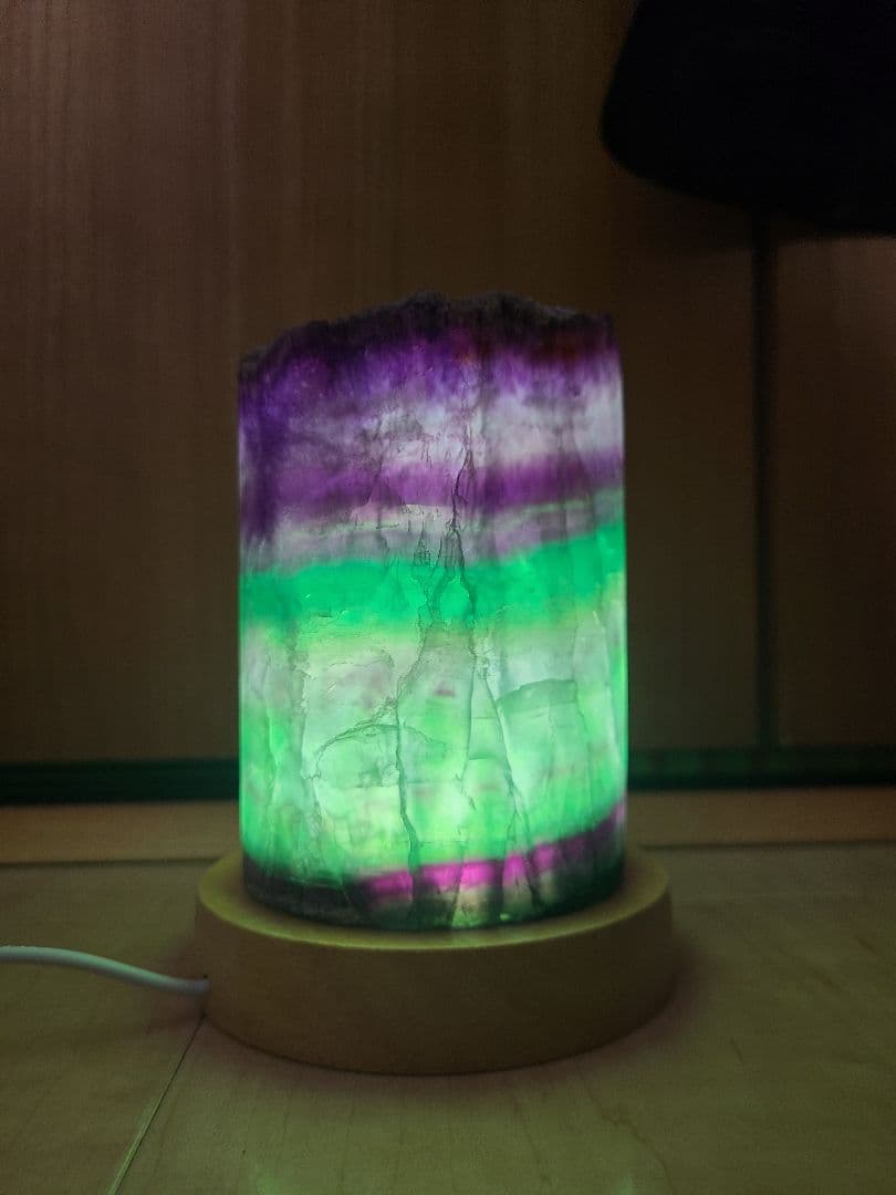 筒型天然石フローライト