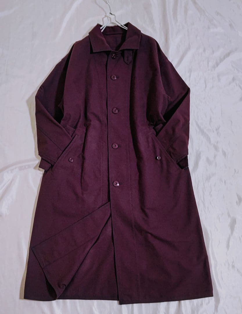 【未使用級】TOMORROWLAND / コットンモールスキン メカニックコート