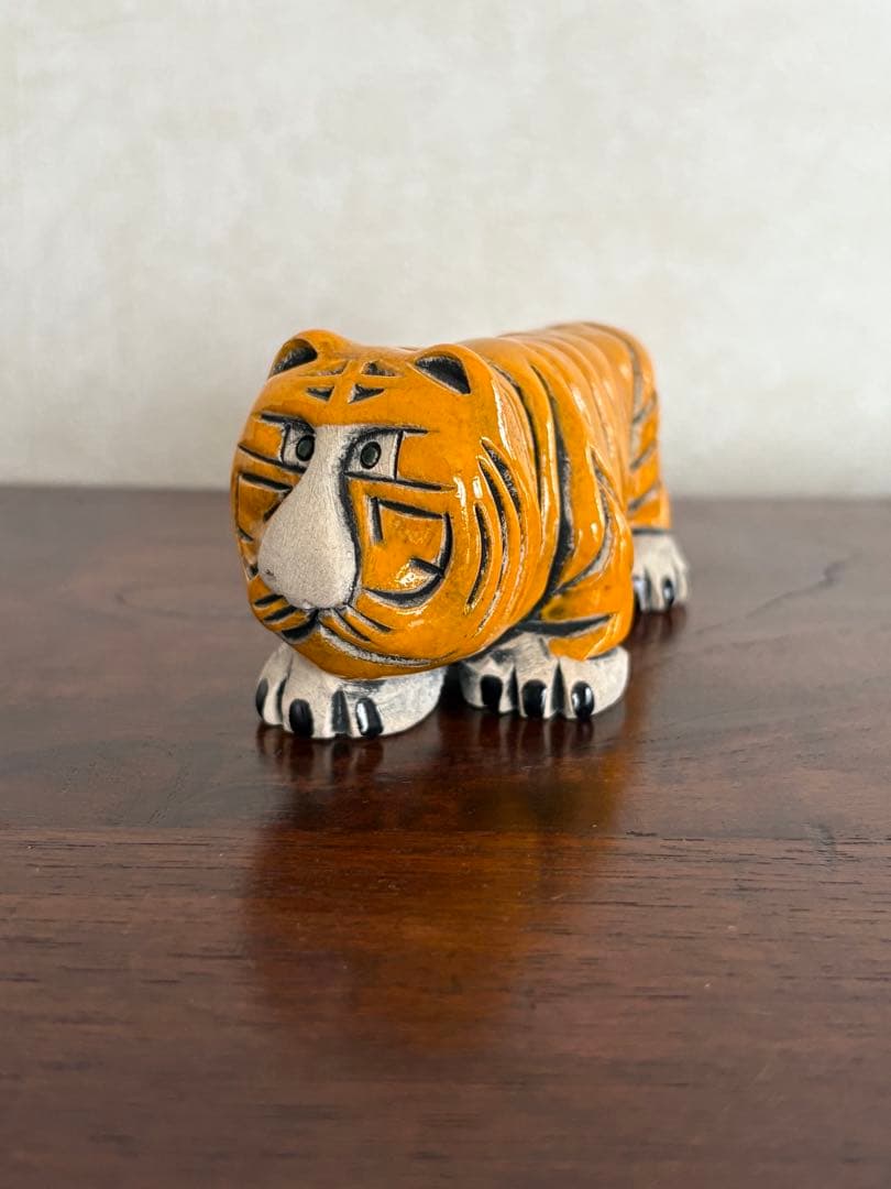 ビンテージアーテサニア・リンコナダ ハンドメイド トラ 親子　ウルグアイ