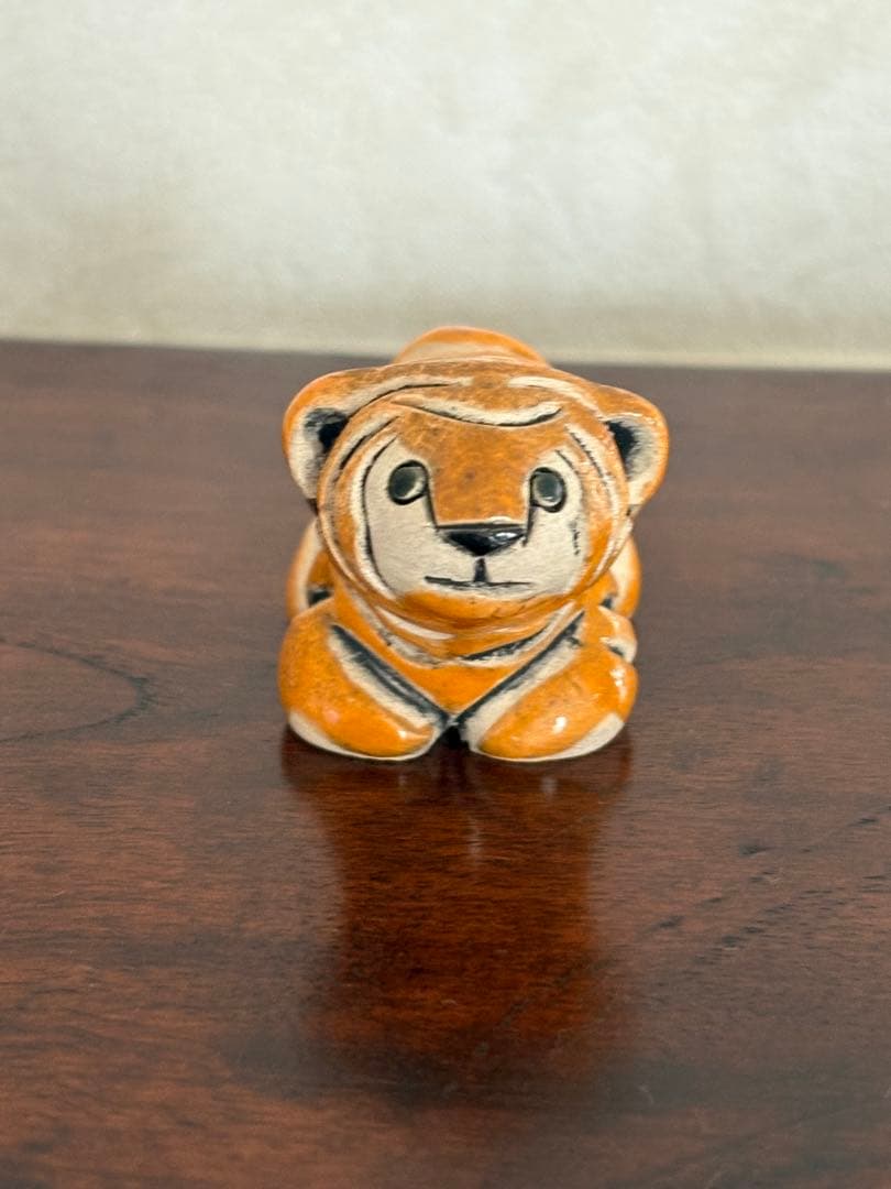 ビンテージアーテサニア・リンコナダ ハンドメイド トラ 親子　ウルグアイ