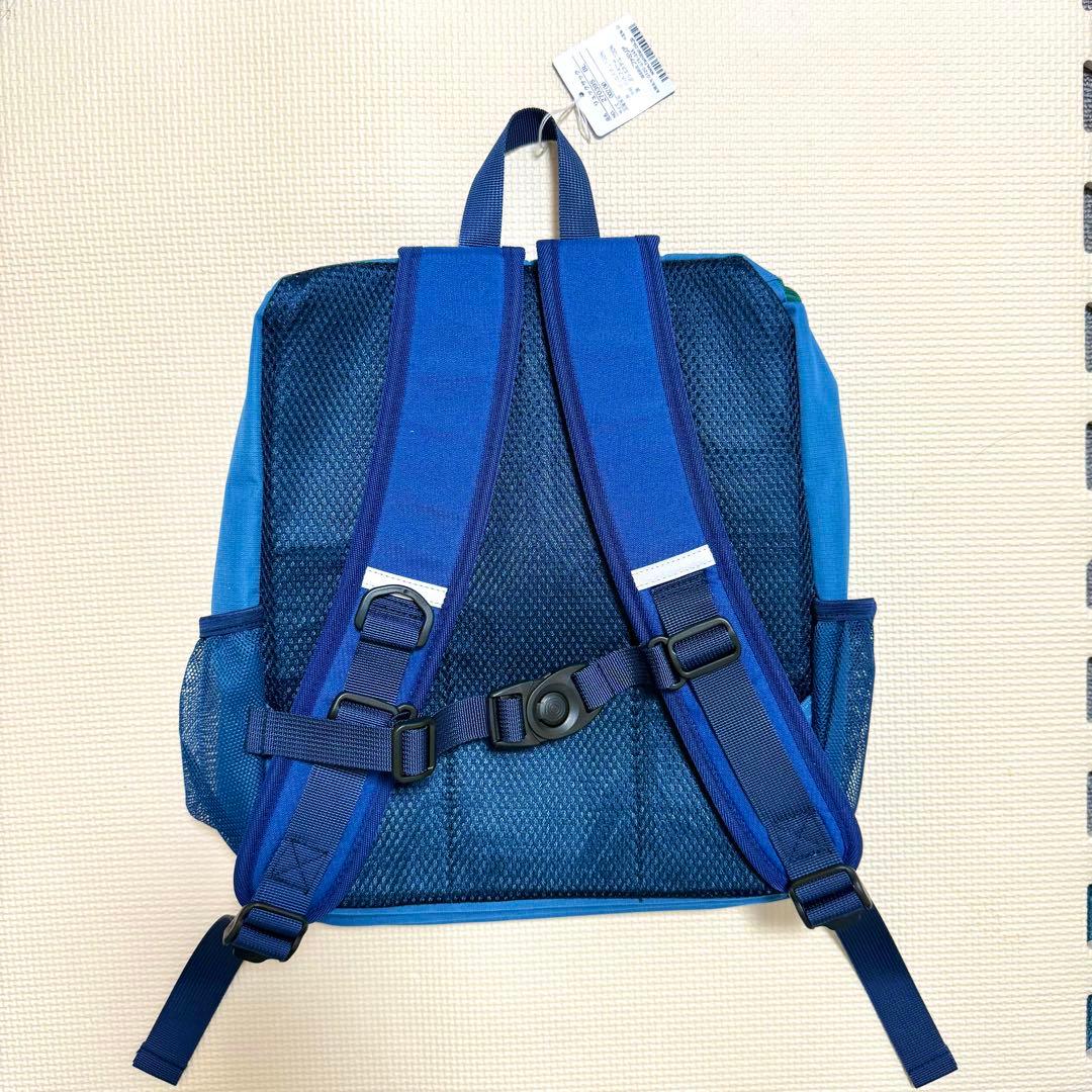 【新品】ファミリア familiar リュックサック M ブルー 車 完売品