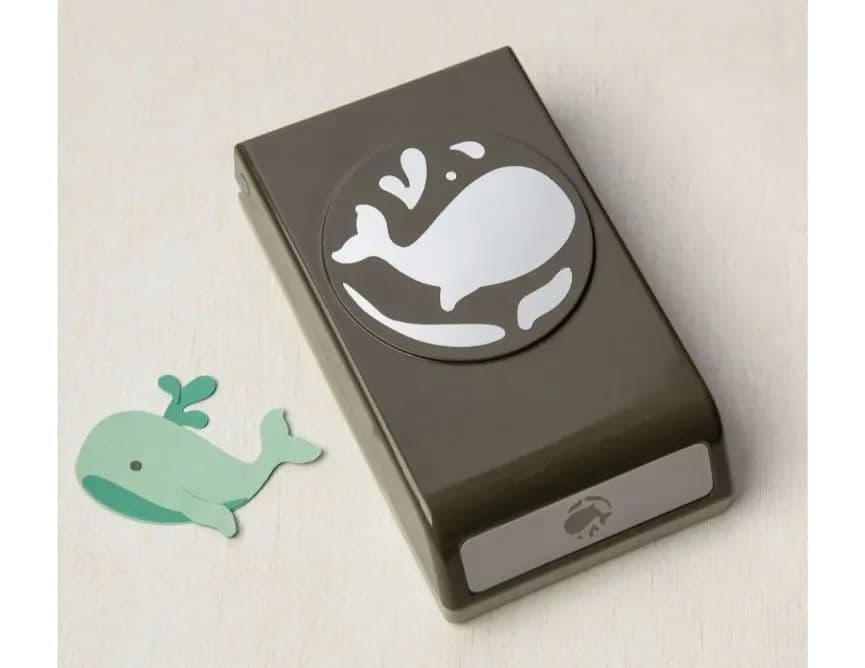 再値下げ！未使用　くじらパンチ＆スタンプ　スタンピンアップ