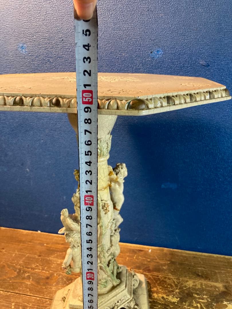 イタリア　フラワースタンド　ロココ調　ヨーロピアン　エンジェル　コンソール　天使