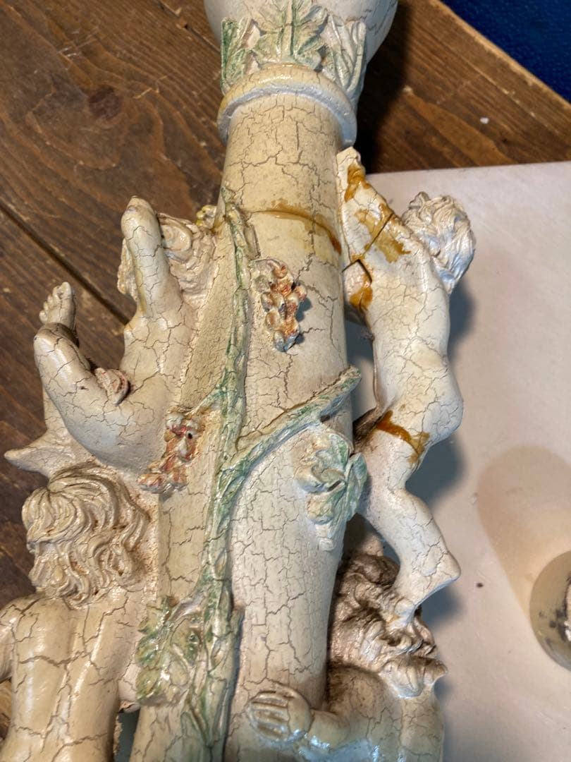 イタリア　フラワースタンド　ロココ調　ヨーロピアン　エンジェル　コンソール　天使