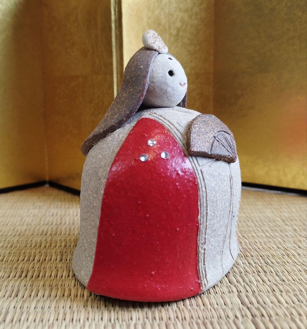 値下げ【新品・未使用】屏風・ぼんぼり付き　信楽焼　雛人形　ひな祭り