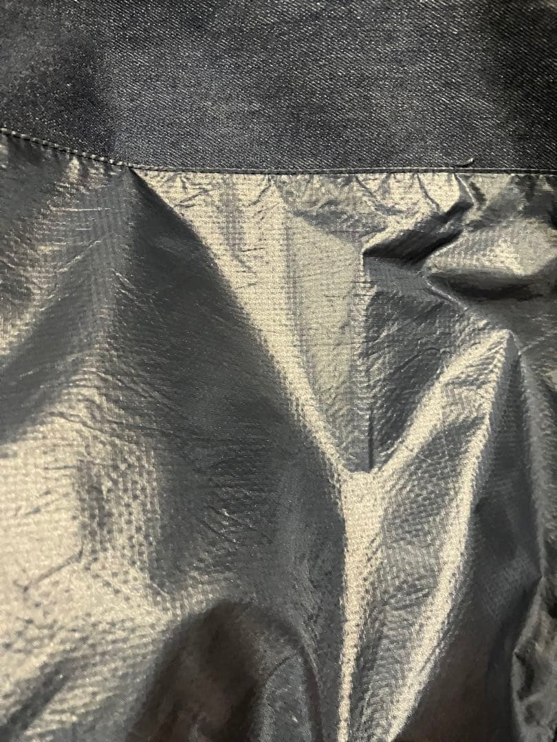 美品　ノースフェイス　ステンカラーコート　デニムネイビー　チャオパニックコラボ