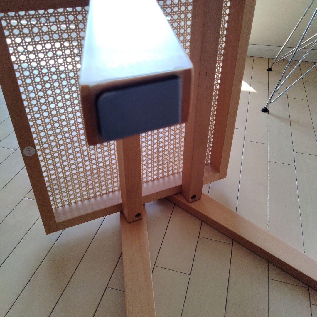 ピエールジャンヌレ風 ラタンチェア イス　一人掛け アームチェア リプロダクト