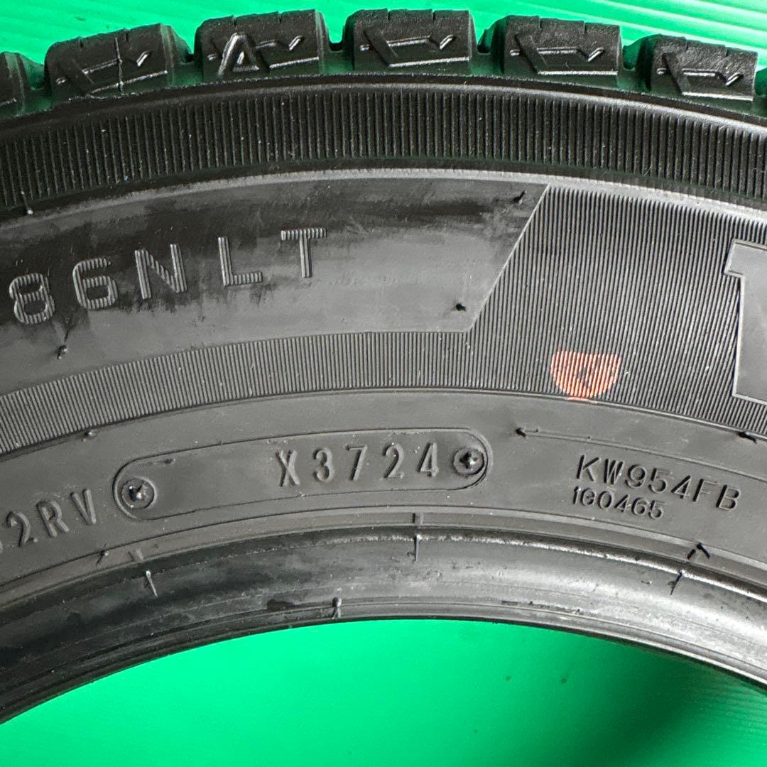 か*め様 155/80R14(88/86N)LT／2024年製／DUNLOP 4
