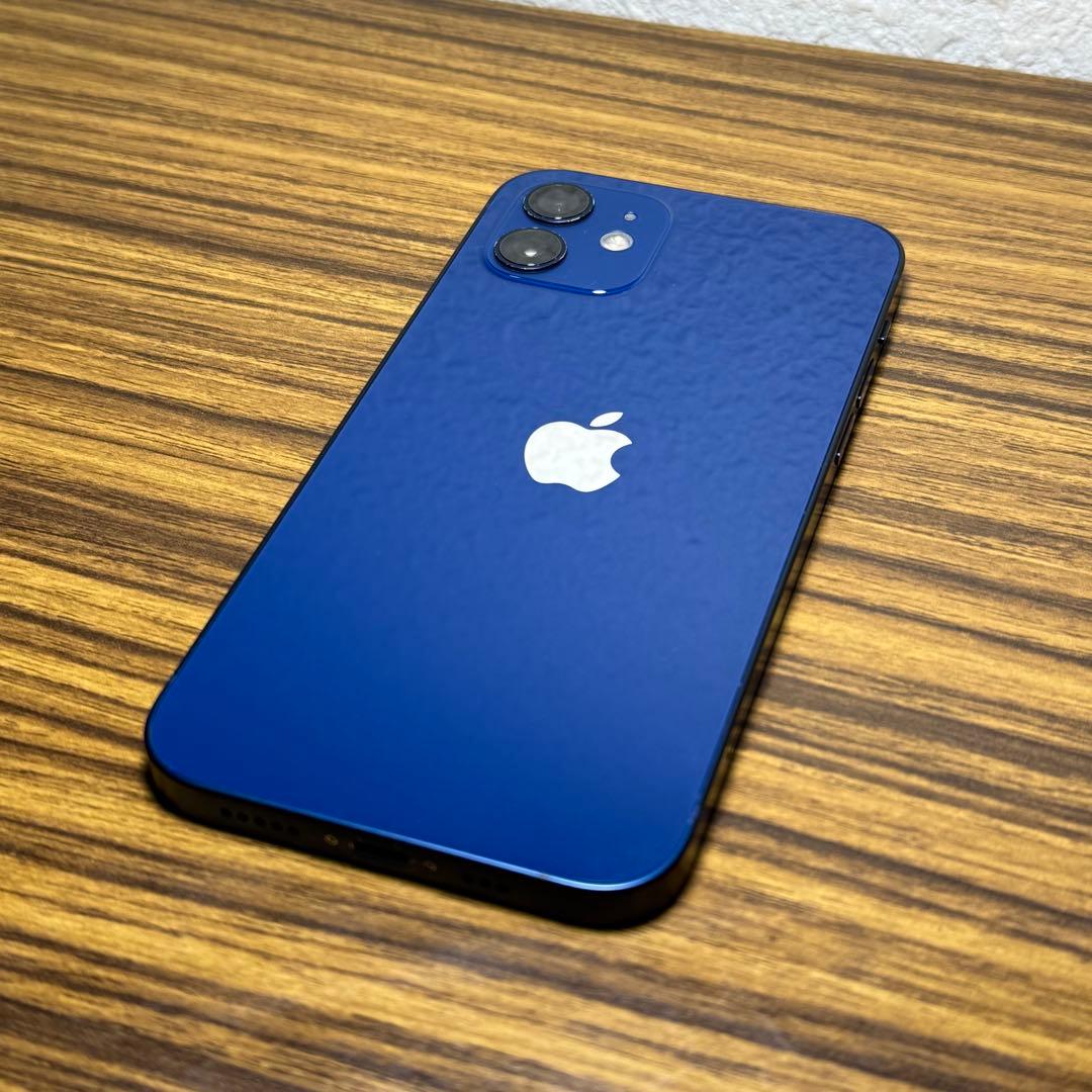 iPhone 12 64GB ブルー KDDI au SIMロックあり 本体