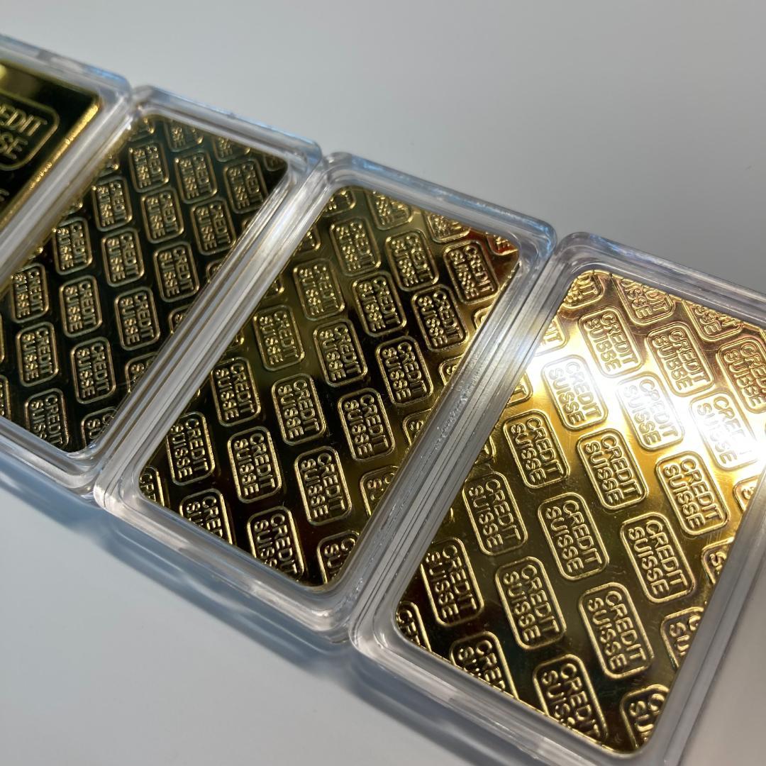 10枚インゴット【レプリカ】高品質　インテリア雑貨　GOLD