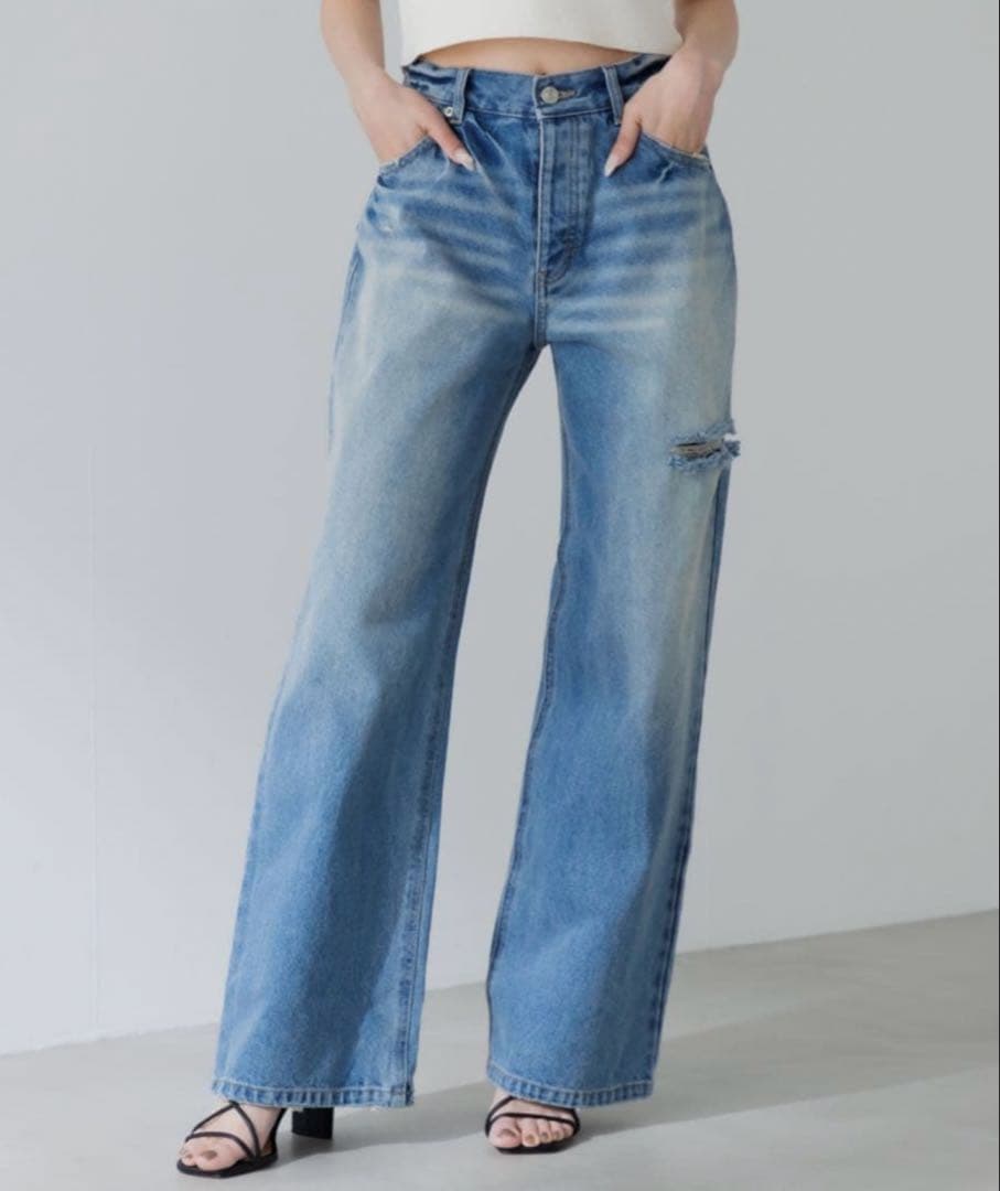 senee loose vintage like denim デニム