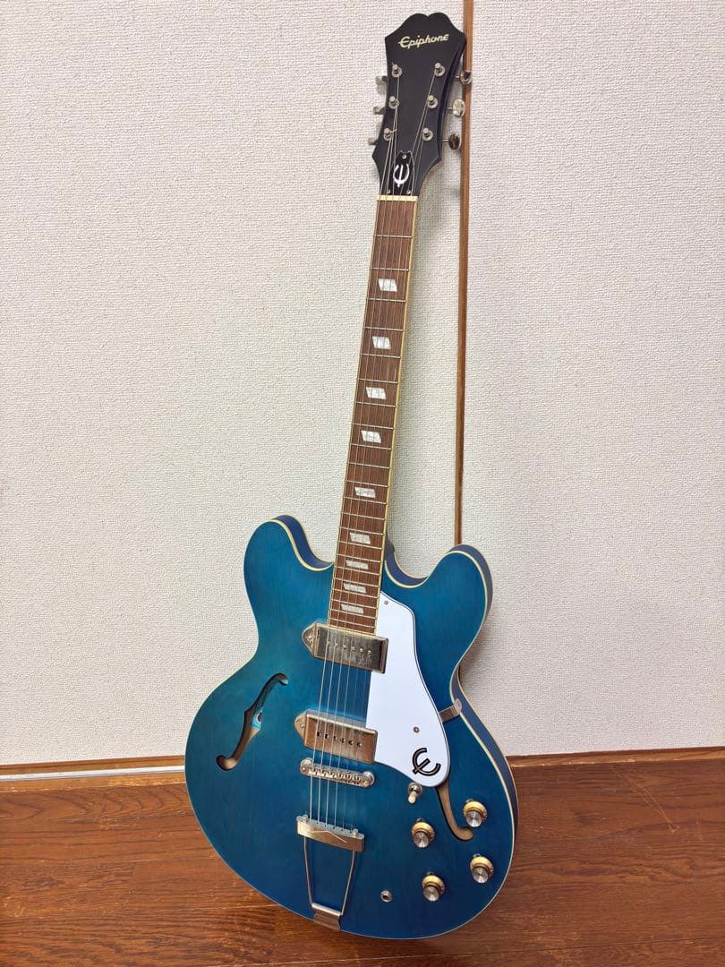 【ジャンク】Epiphone Casino Worn Blue Denim