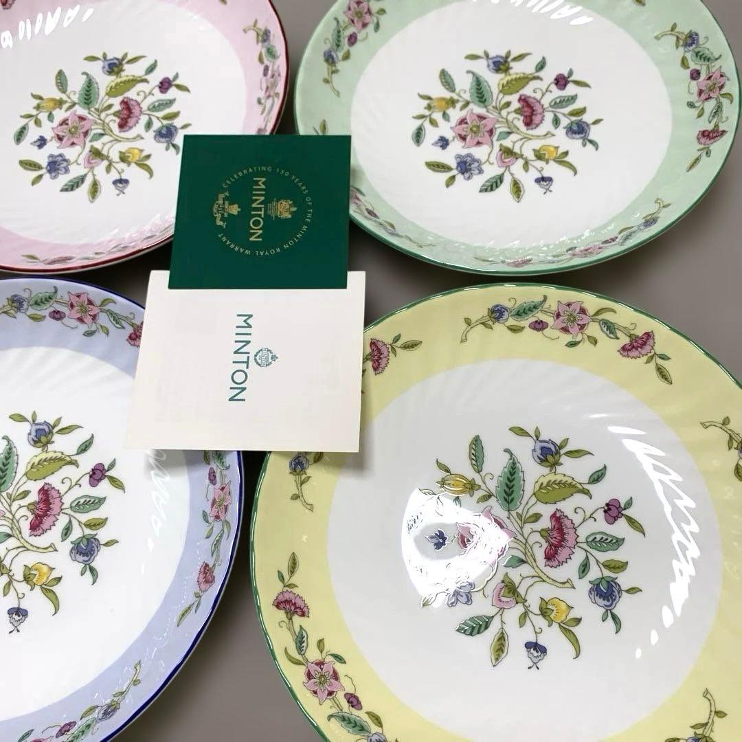 MINTON セレブレーション　パスタ・カレー皿4色セット