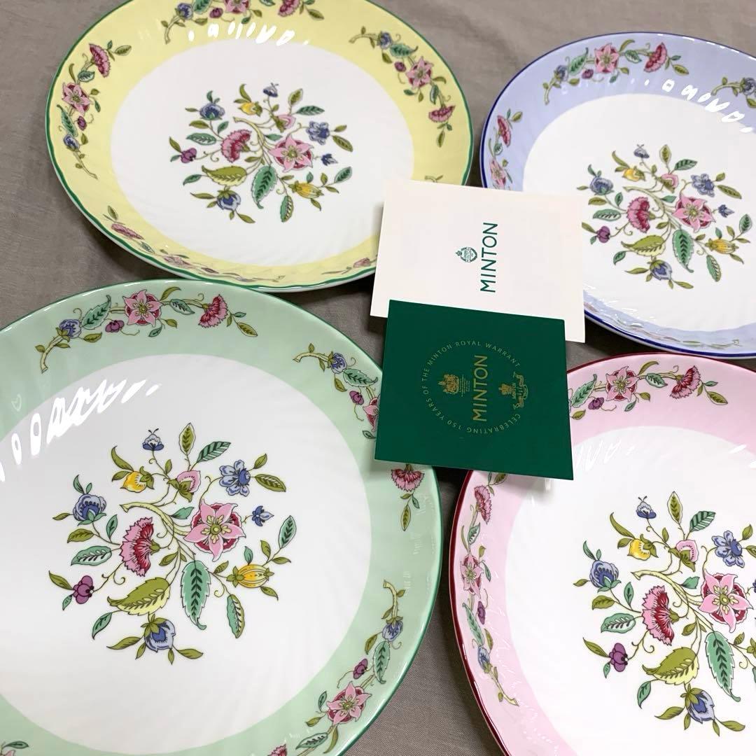 MINTON セレブレーション　パスタ・カレー皿4色セット