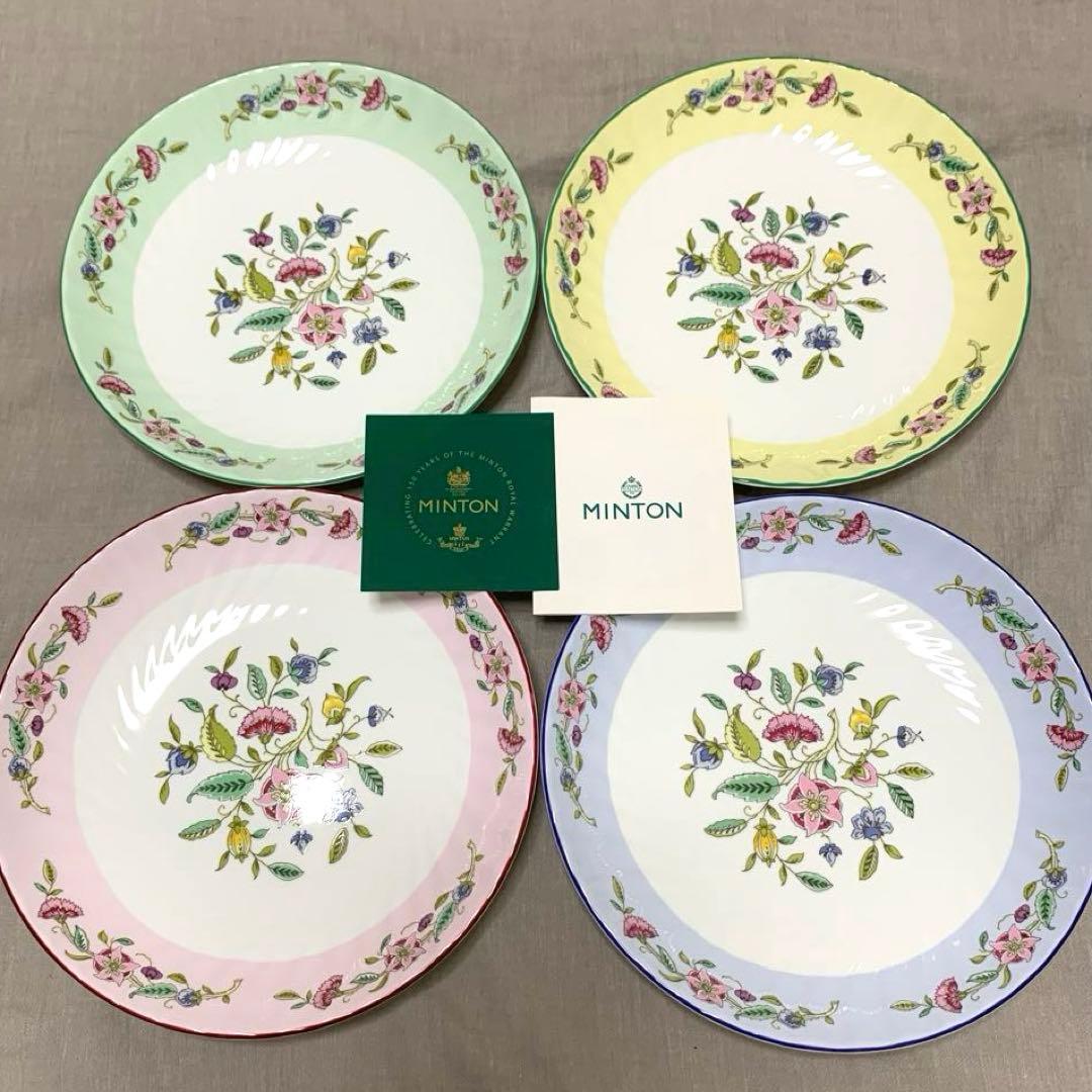 MINTON セレブレーション　パスタ・カレー皿4色セット