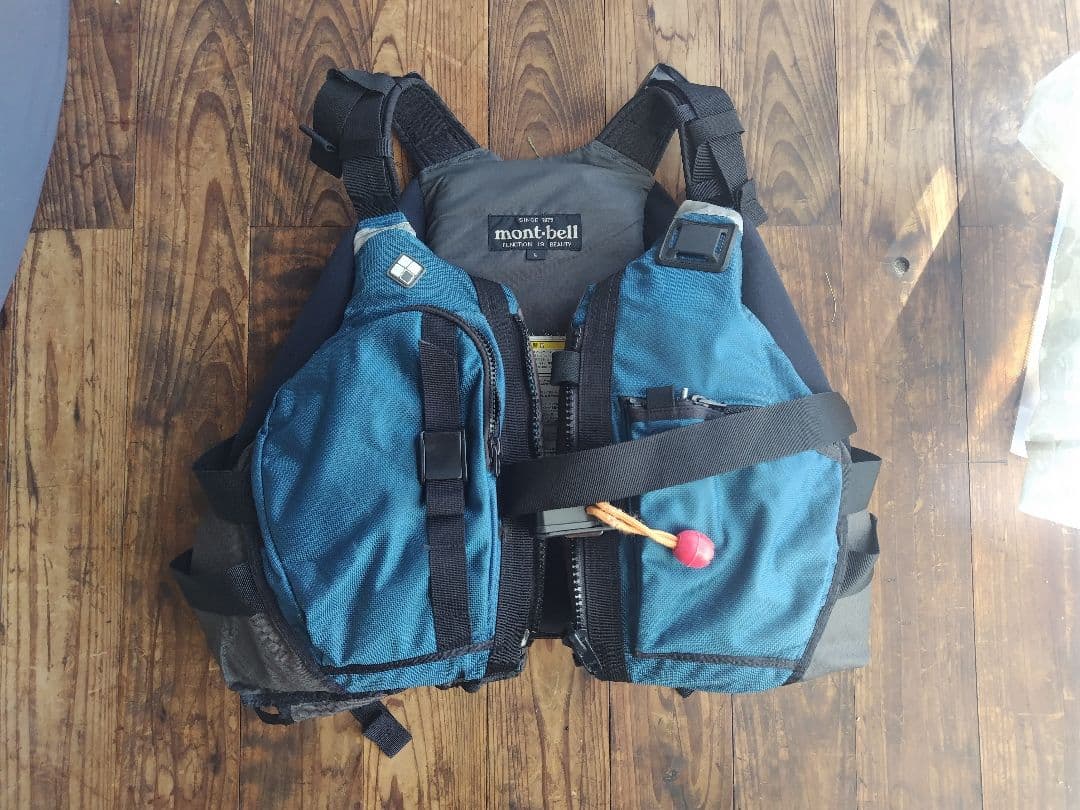mont-bell ライフジャケット リバーランナープロ Lサイズ
