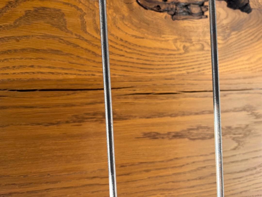 トラックファニチャー　OAK IRON-LEG LOW TABLE