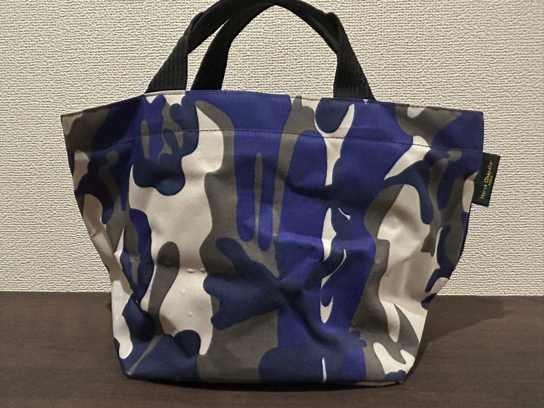 【お買い得】エルベシャプリエ 迷彩柄トートバッグ フランス製