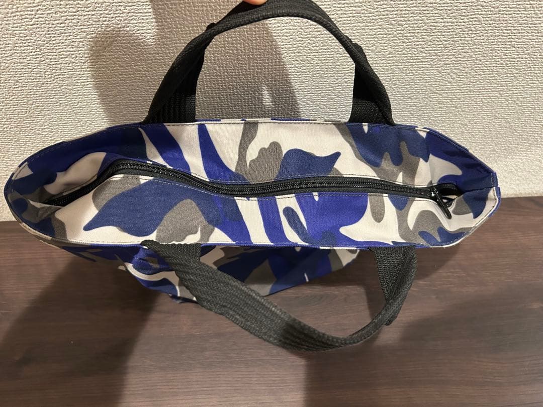 【お買い得】エルベシャプリエ 迷彩柄トートバッグ フランス製