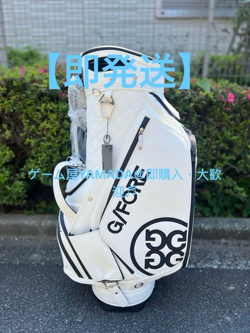 G/FORE ジーフォア ゴルフ キャディバッグ スタンド式 ホワイト 男女兼用
