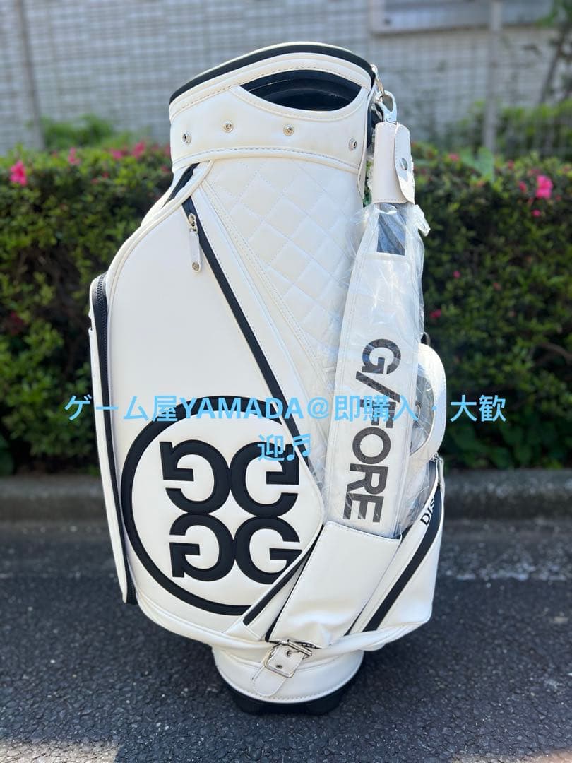 G/FORE ジーフォア ゴルフ キャディバッグ スタンド式 ホワイト 男女兼用