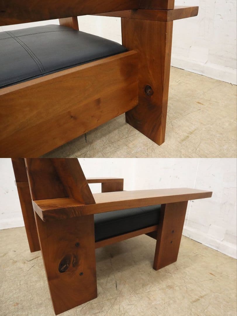 【lala】Rigna・リグナ【プロント】 1Pソファ・ウォールナット