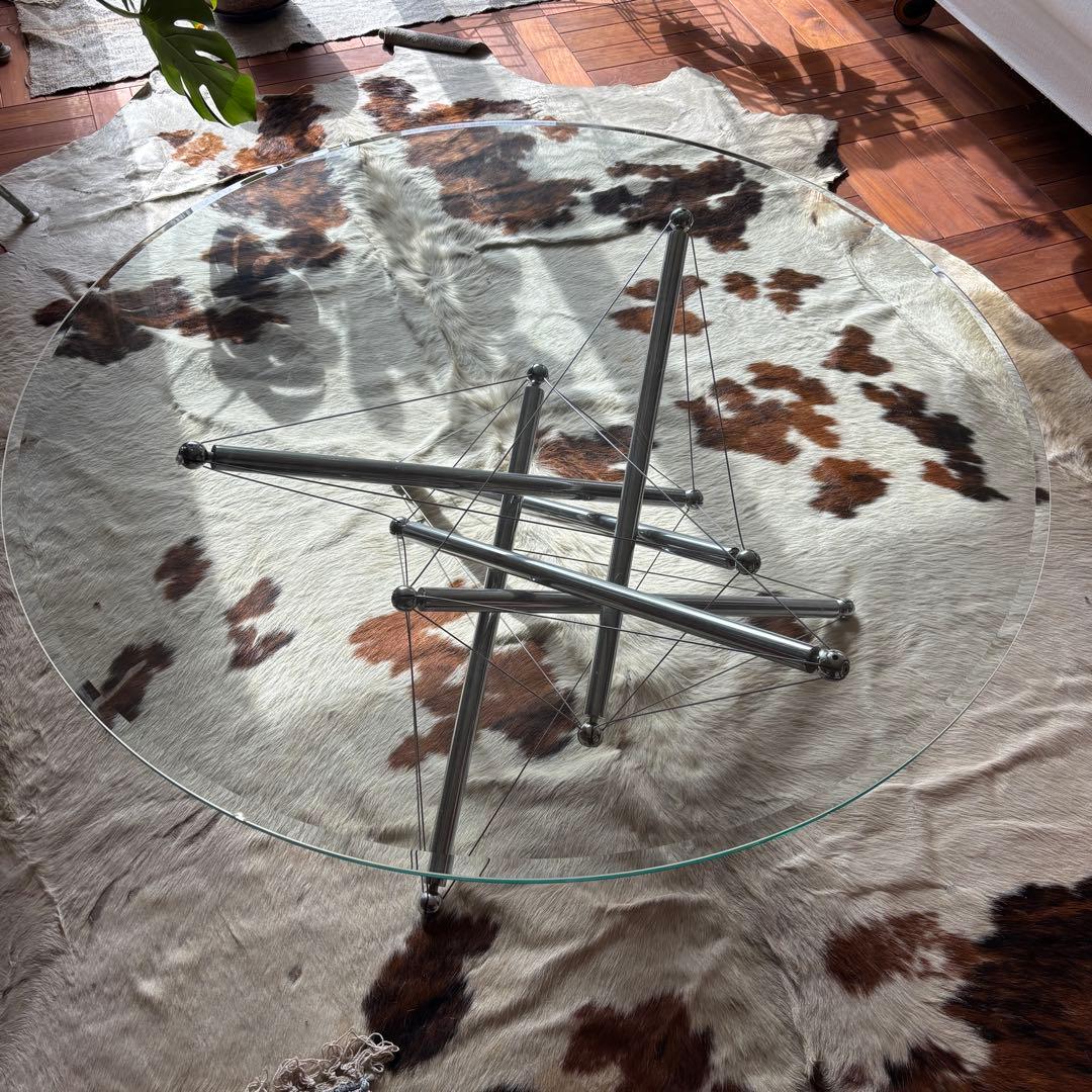 【定価46万円】Cassina カッシーナ 713 ガラステーブル ローテーブル