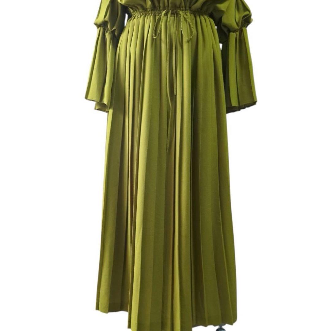 AMERI undressed 2way pleats dress ワンピース