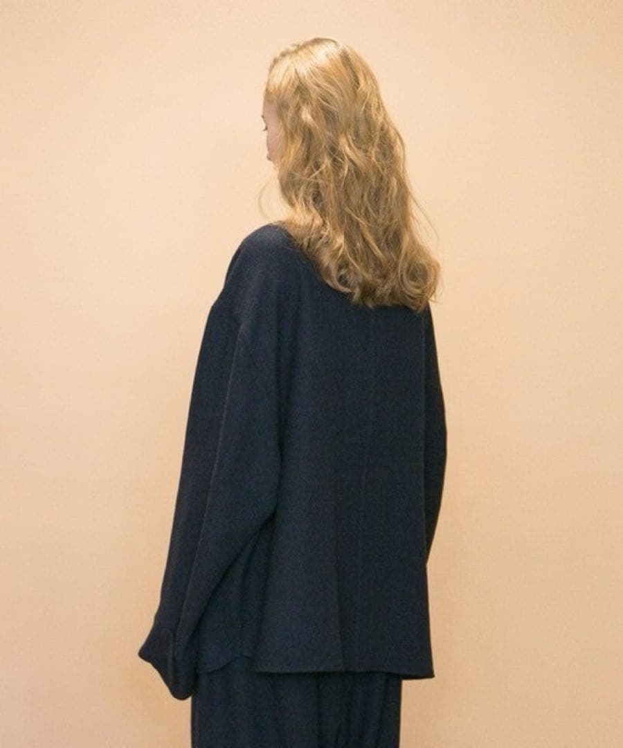 トップス my beautiful landlet WOOL TL OVER SHIRT