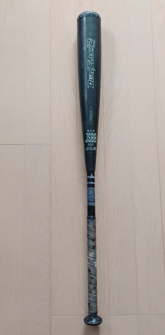 一般軟式用バットアシックスデュアルフラッシュ2ミドルバランス　83cm
