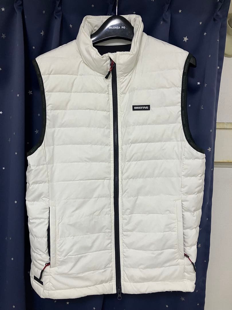 BRIEFING ダウンベスト XL ホワイト