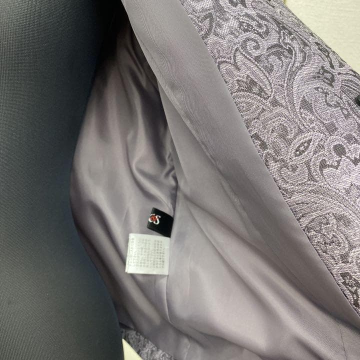 フォーマルジャケット　レディースジャケット　パーティー結婚式　13号　シルク刺繍