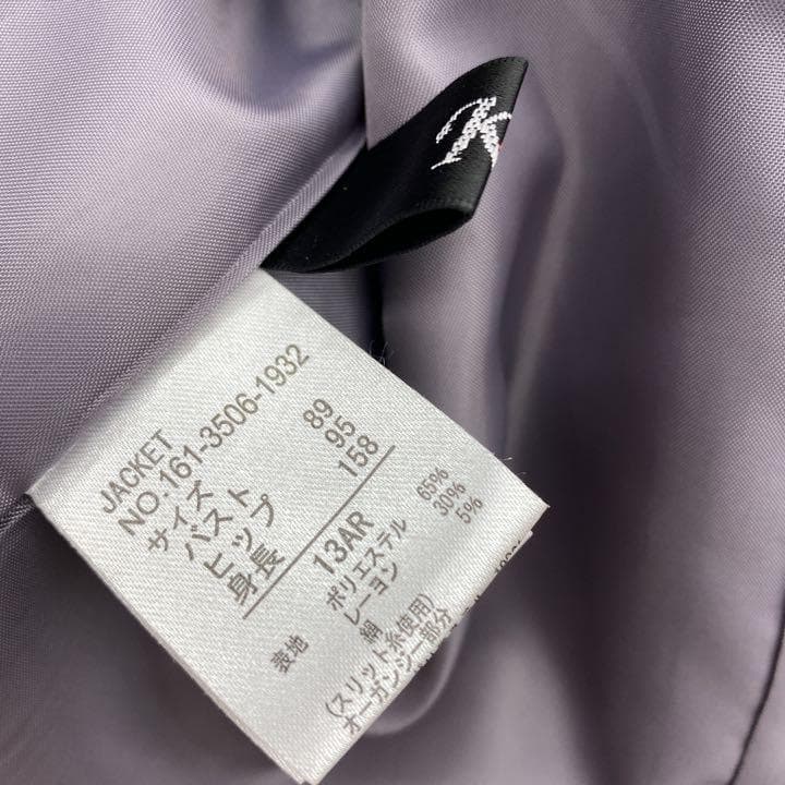 フォーマルジャケット　レディースジャケット　パーティー結婚式　13号　シルク刺繍